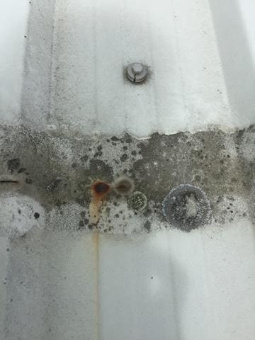 Spot corrosion