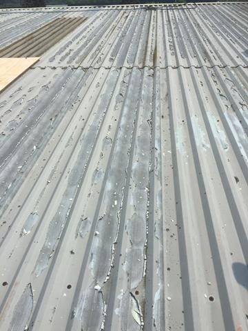 Spot corrosion